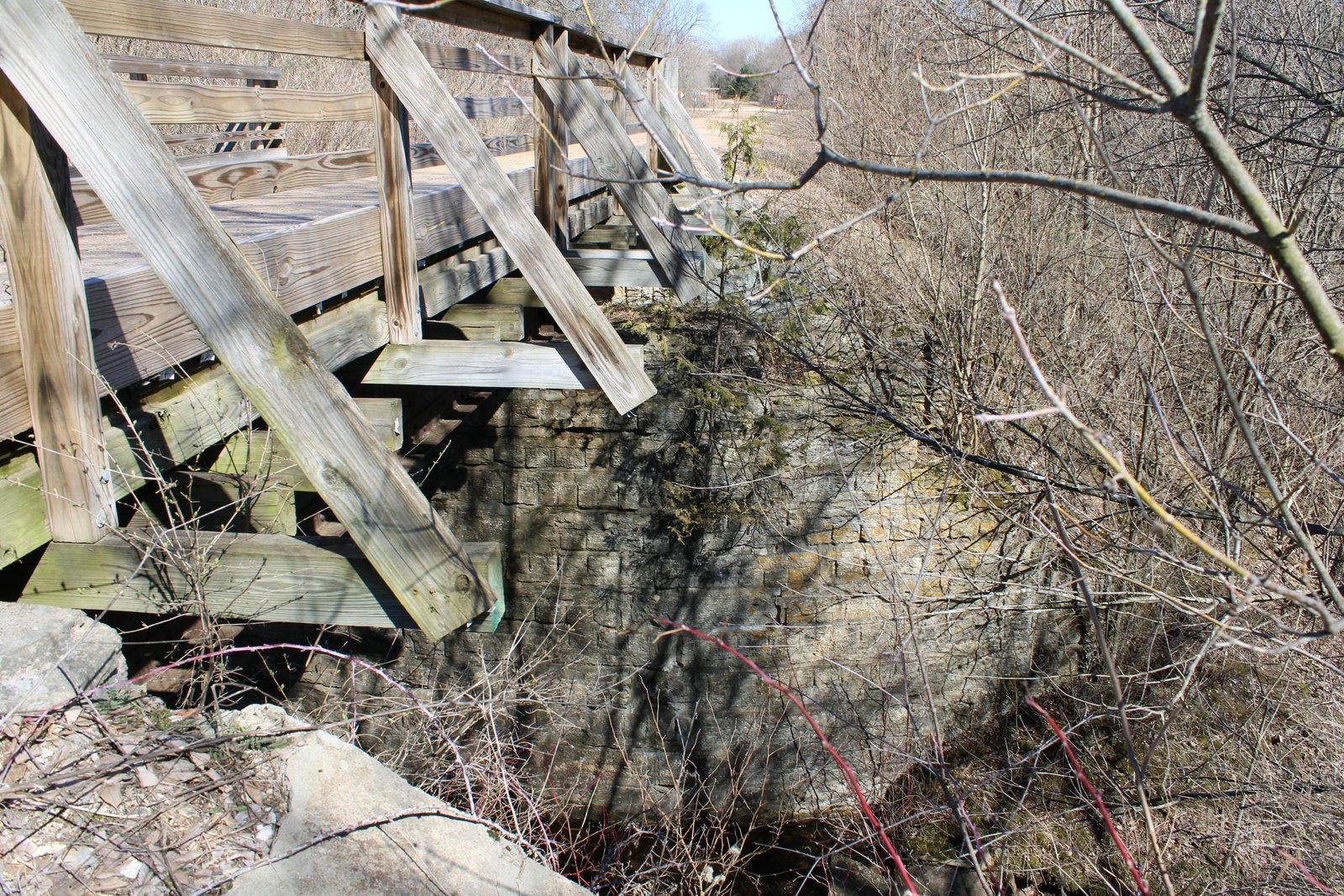East abutment